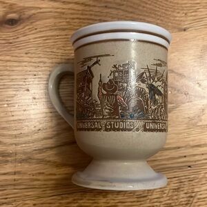 Universal Studios Vintage 1980s Footed Mug